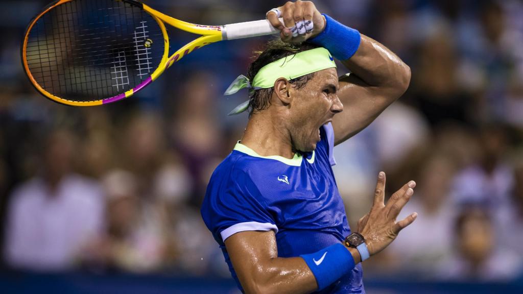 Rafa Nadal, en el torneo de Cincinatti