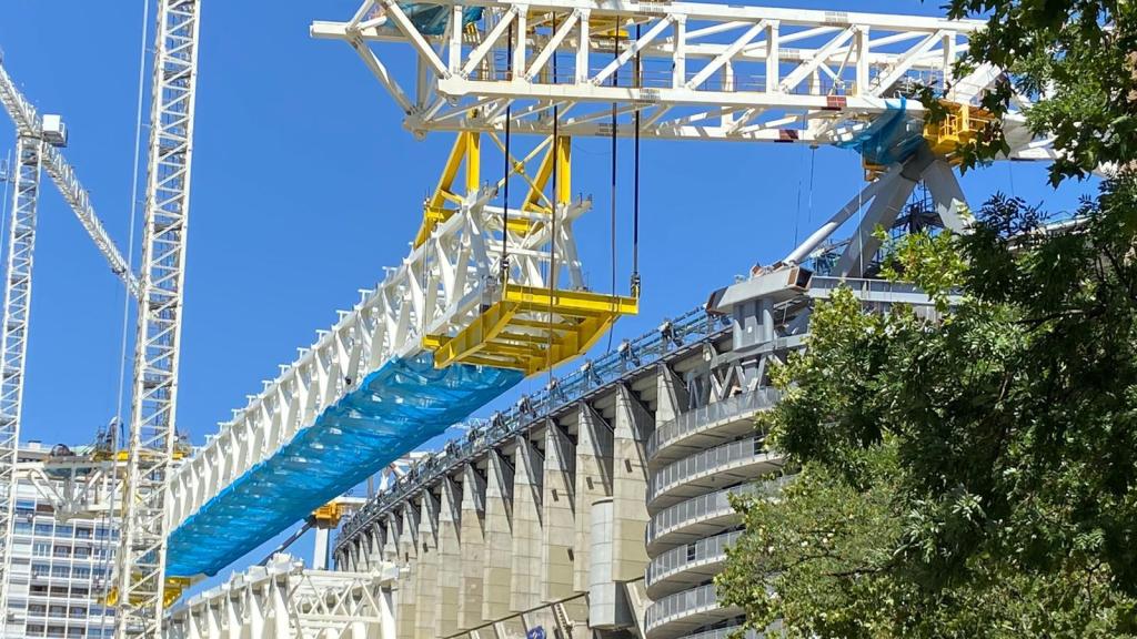 Las obras del Santiago Bernabéu