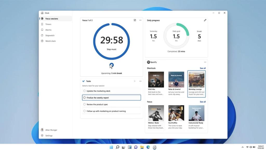 Focus Mode en Windows 11