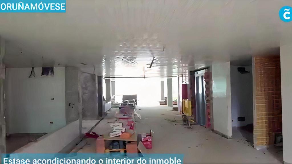 Interior del nuevo mercado de Adormideras, en A Coruña.