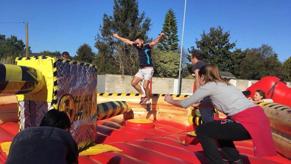 El wipeout es una de las actividades de Humor Amarillo