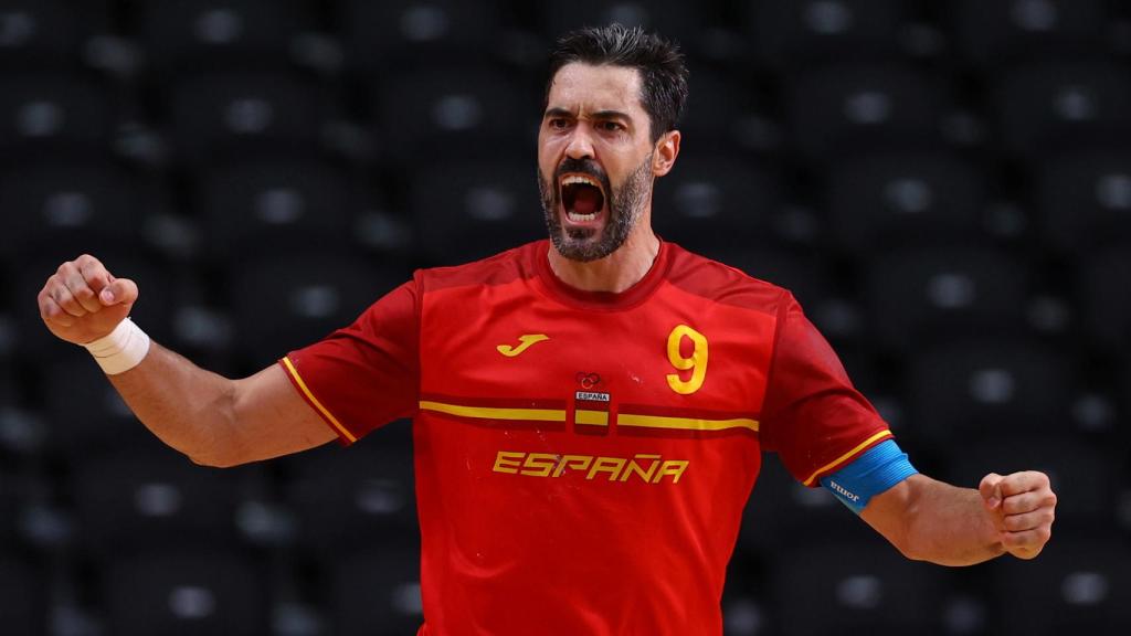 Raúl Entrerríos, en los Juegos Olímpicos