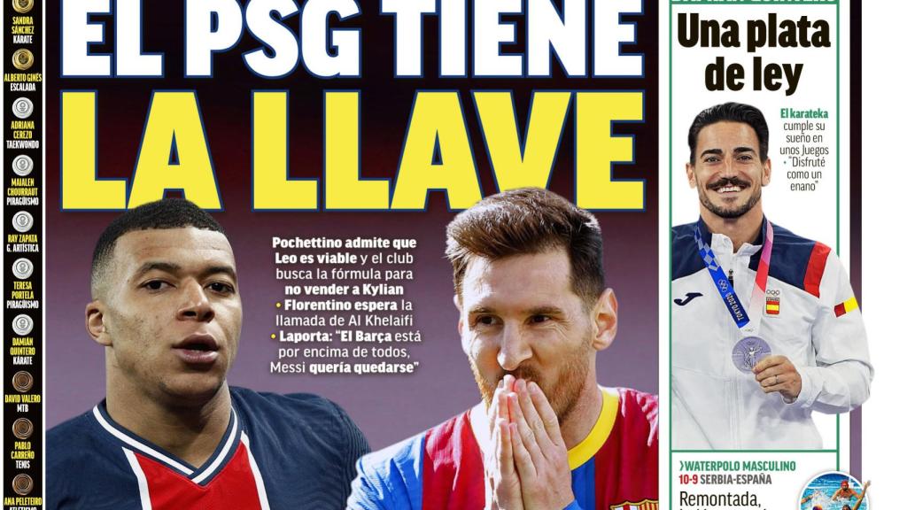 Portada MARCA (07/08/21)