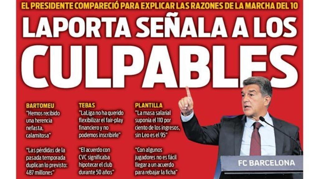 Portada Sport (07/08/21)