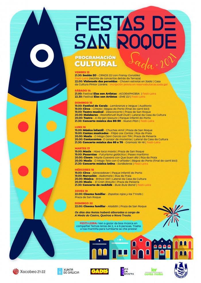Programación de las Fiestas de Sada 2021