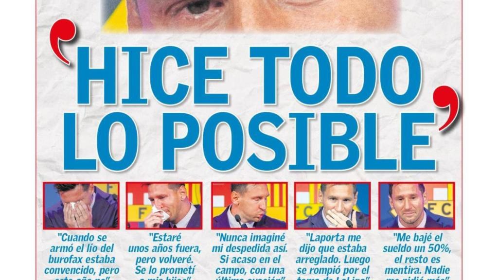 La portada del diario AS (09/08/2021)