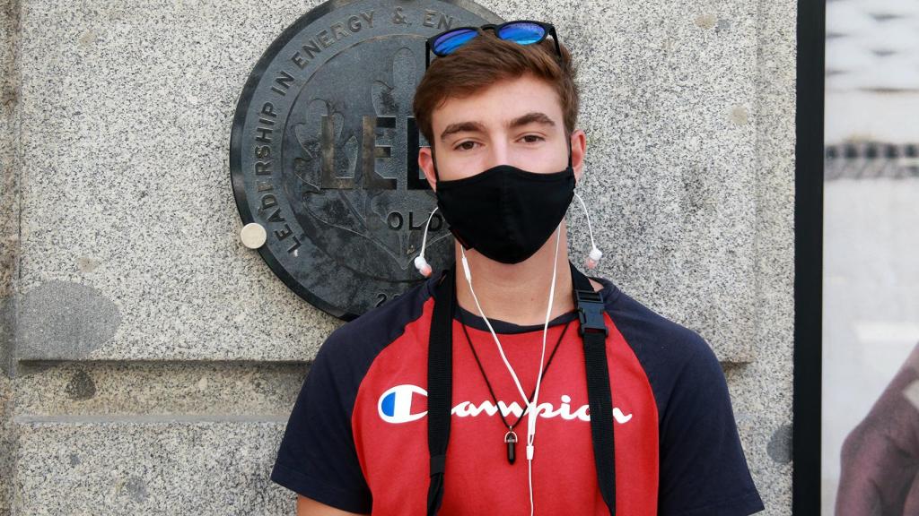 Alberto, estudiante de Magisterio de 20 años.