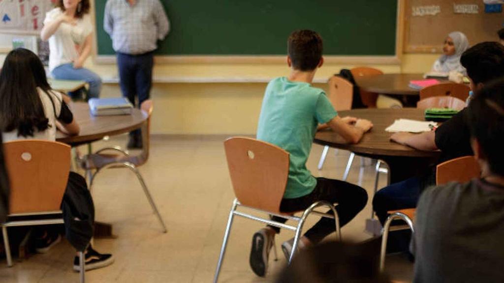 Imagen de archivo de un colegio.