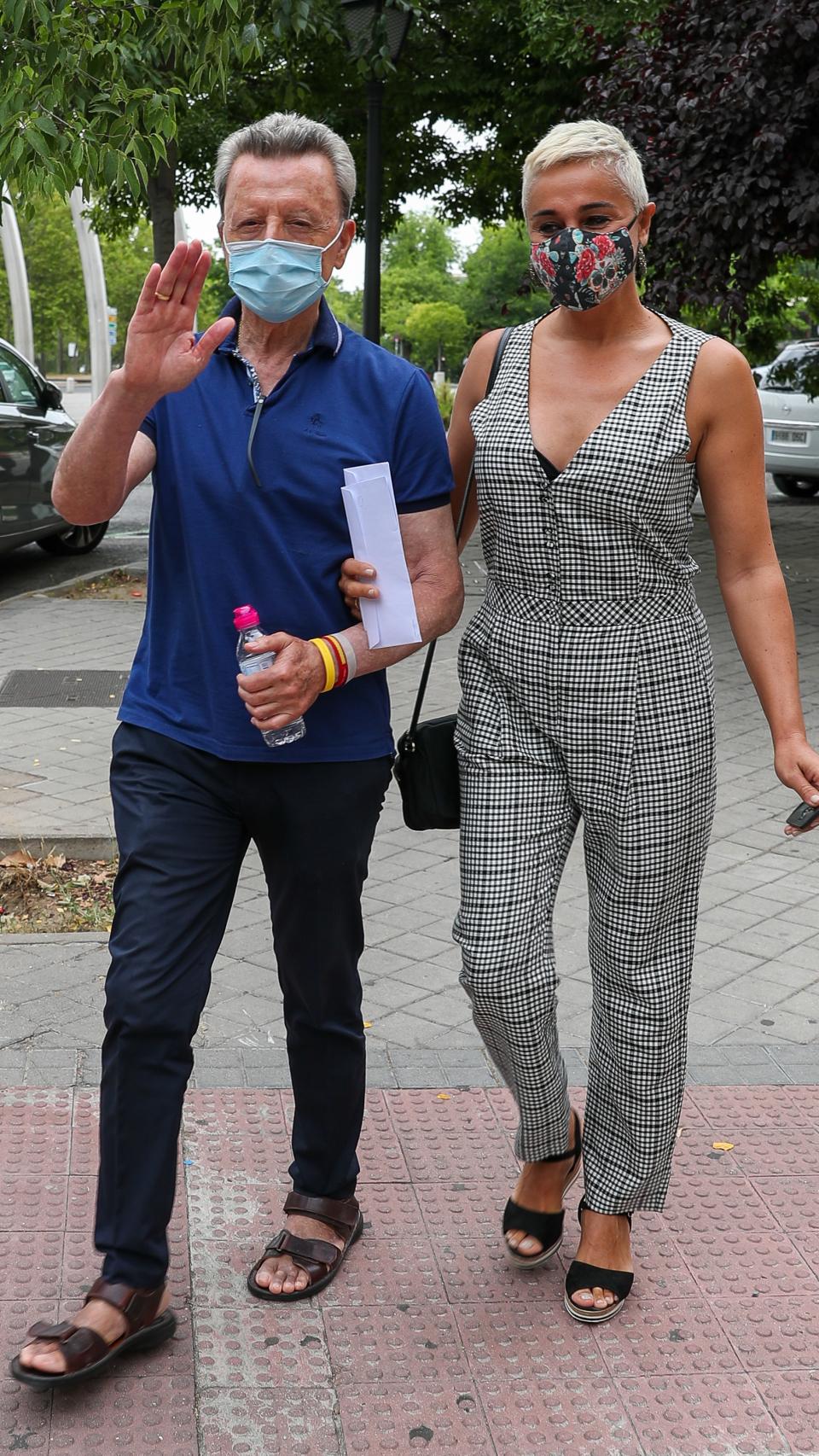 Ana María Aldón y Ortega Cano en una imagen de archivo.