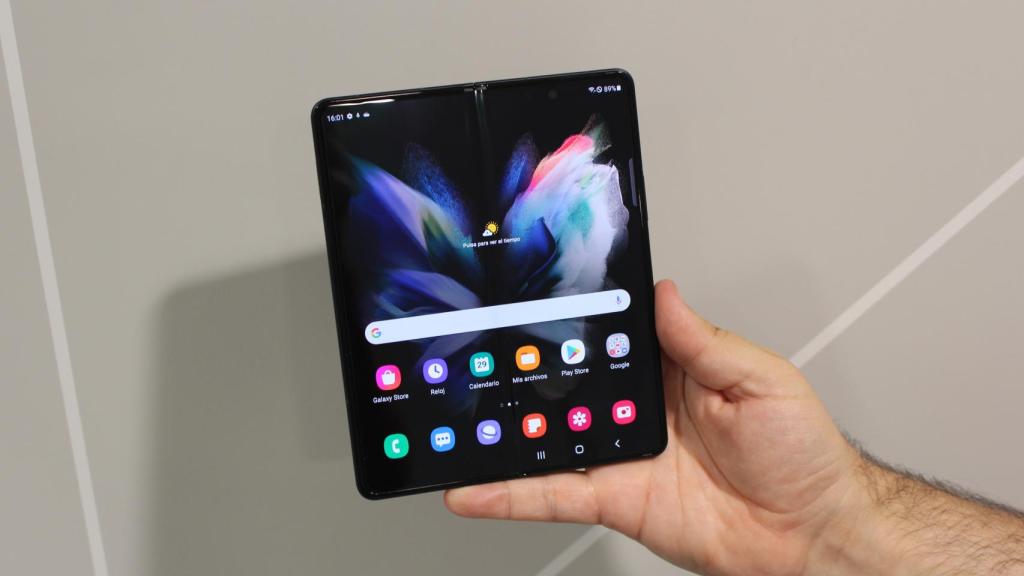 Interfaz del Samsung Galaxy Z Fold 3