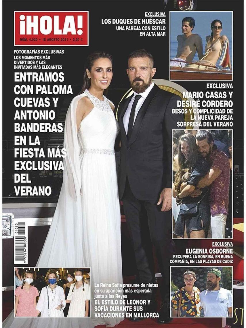 El número de '¡HOLA!' donde se confirma la relación sentimental.