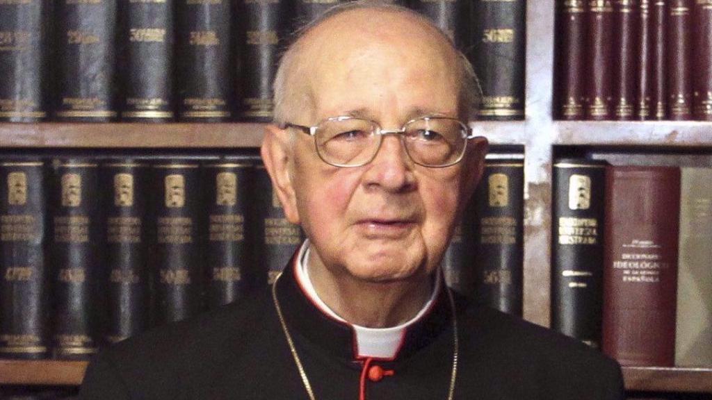 El cardenal Eduardo Martínez Somalo.