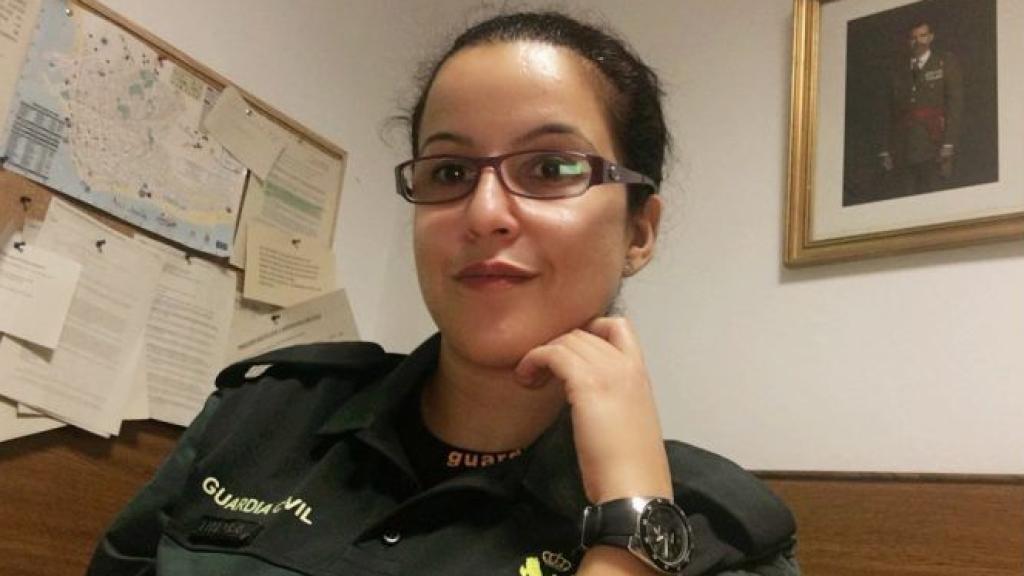 La guardia civil Luisa María Flores./