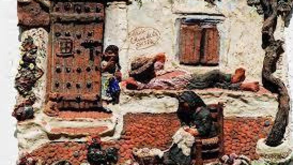 Muestra del arte en las calles de Genalguacil.