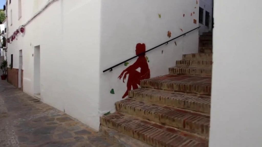 Una de sus calles estrechas.