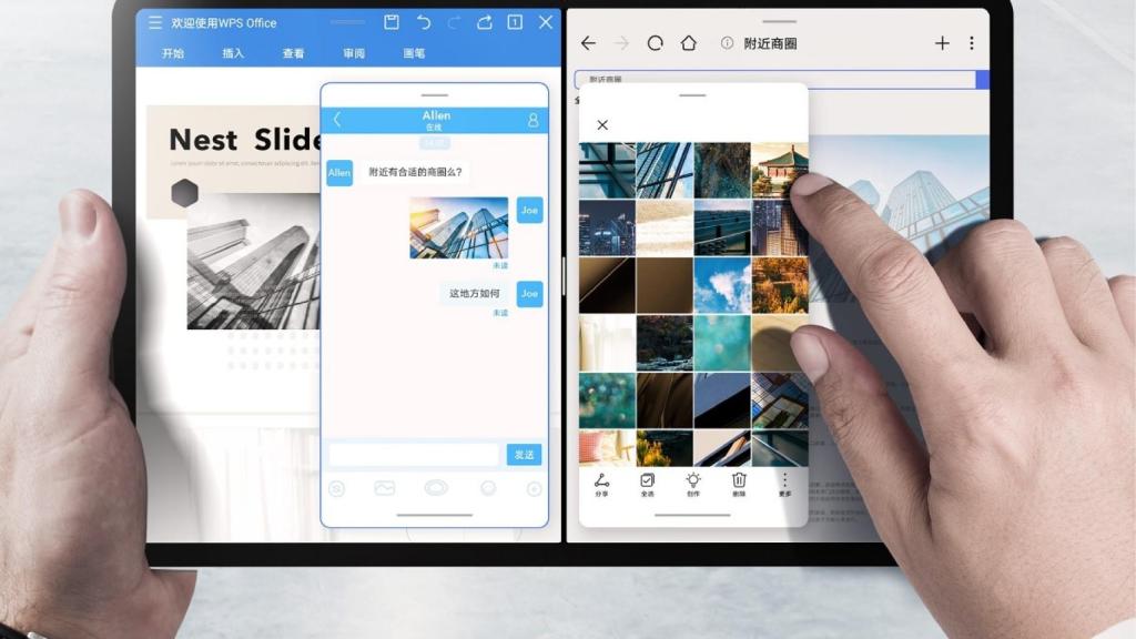 Honor V7 Pro pantalla dividida