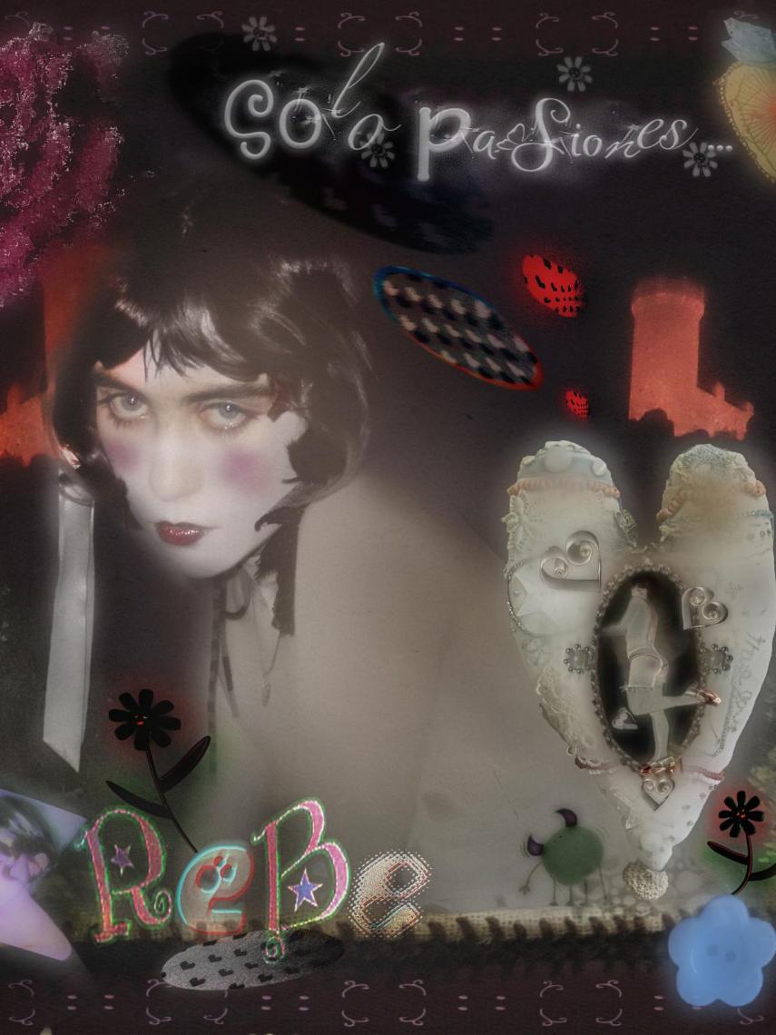 Portada del disco 'Solo pasiones' de Rebe.
