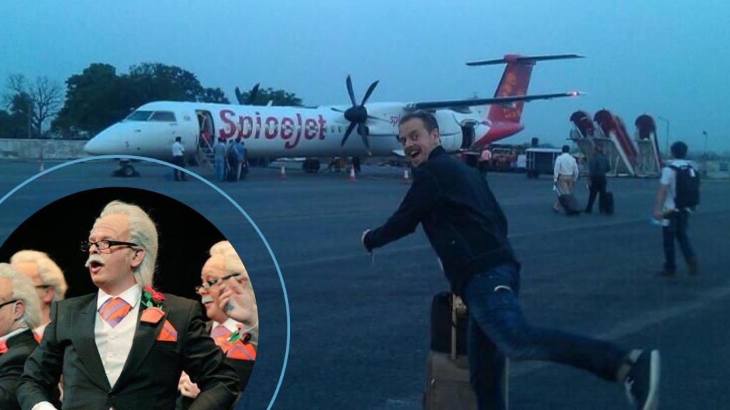 Manu Robles en la actuación de 'El Padrino'.