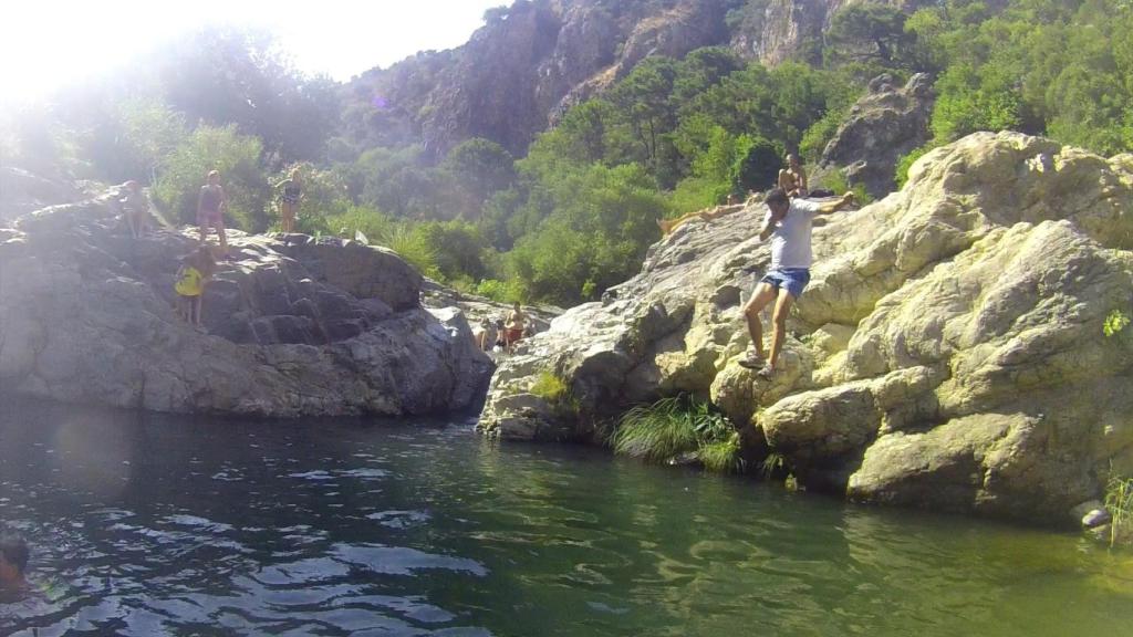 El comienzo de la senda requiere un pequeño salto de fe.