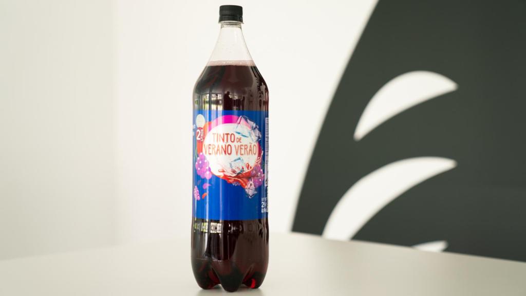 Tinto de verano comercializado por Mercadona.