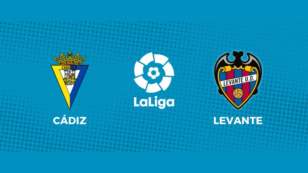 Cádiz - Levante, partido de La Liga