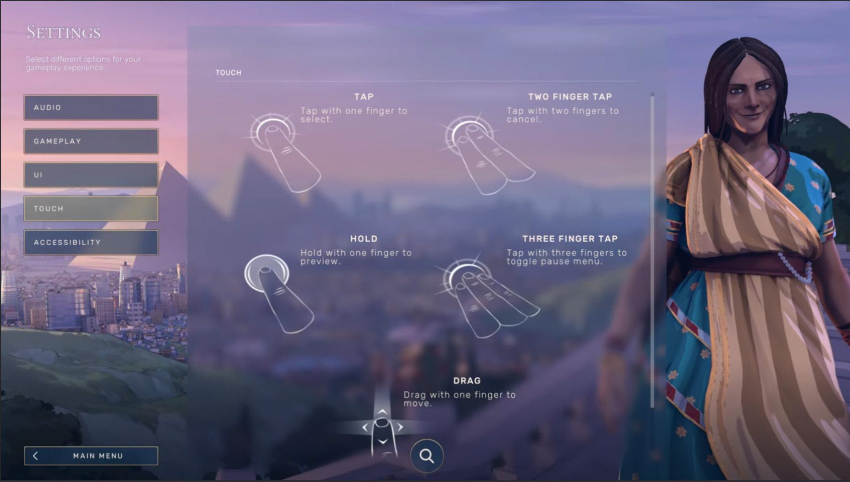 Controles en HUMANKING