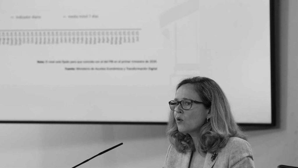 Nadia Calviño, vicepresidenta económica del Gobierno.