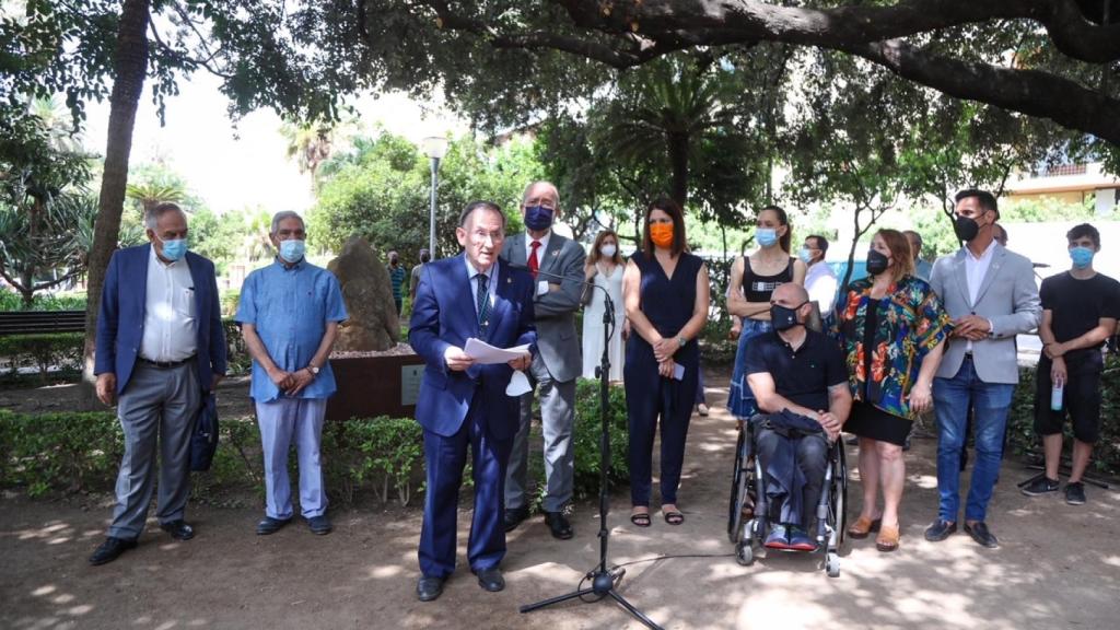 Homenaje a la familia Orueta.