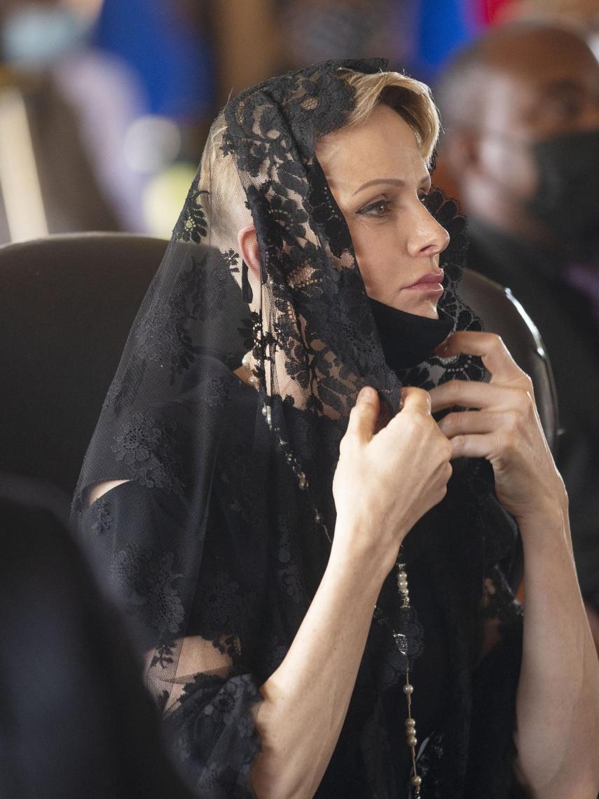 Esta es la última imagen pública de Charléne, tomada en Sudáfrica el pasado mes de marzo.