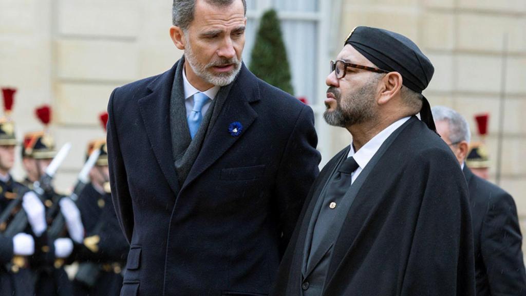 Felipe VI y Mohamed VI.