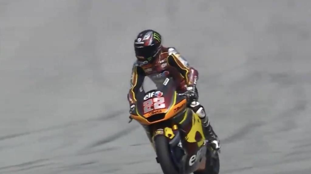 Sam Lowes rodando en el circuito de Spielberg en Austria