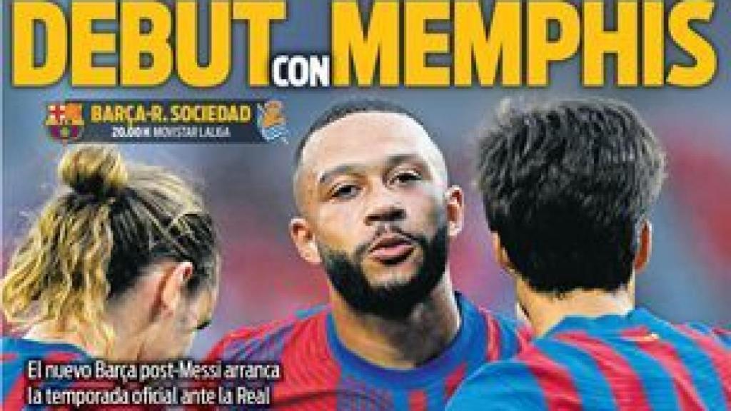 La portada del diario SPORT (15/08/2021)