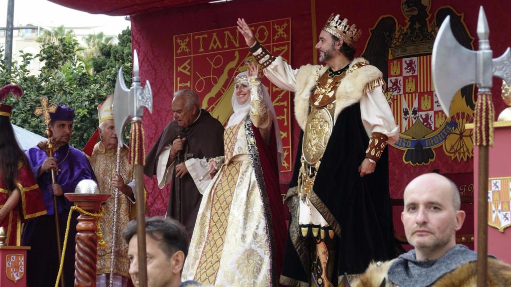 Cabalgata histórica.