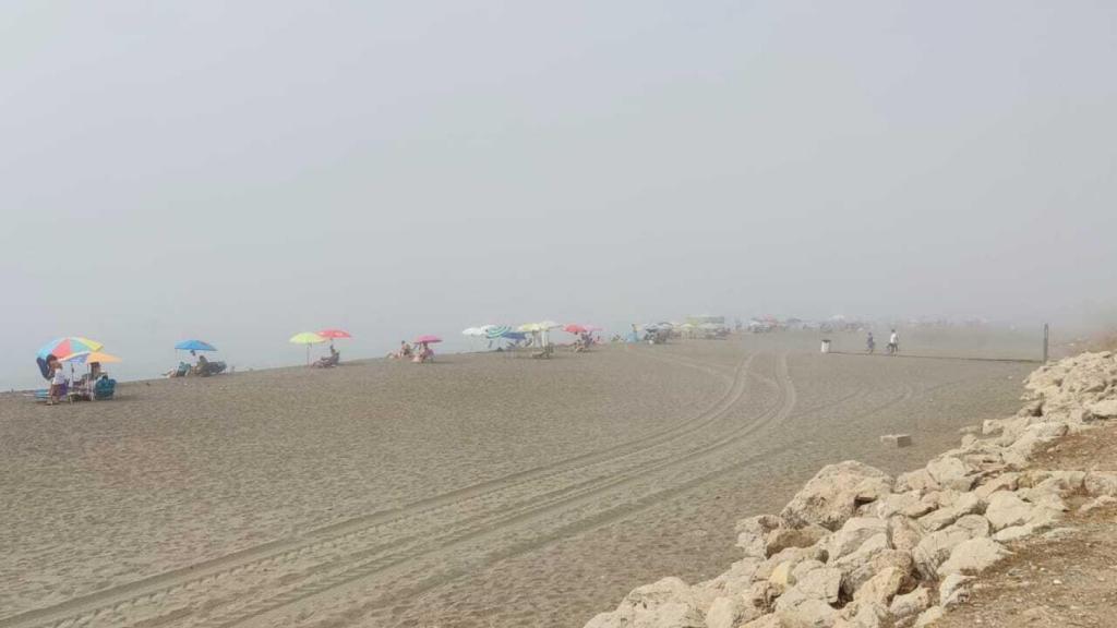 Imagen de archivo de una playa de Benajarafe.