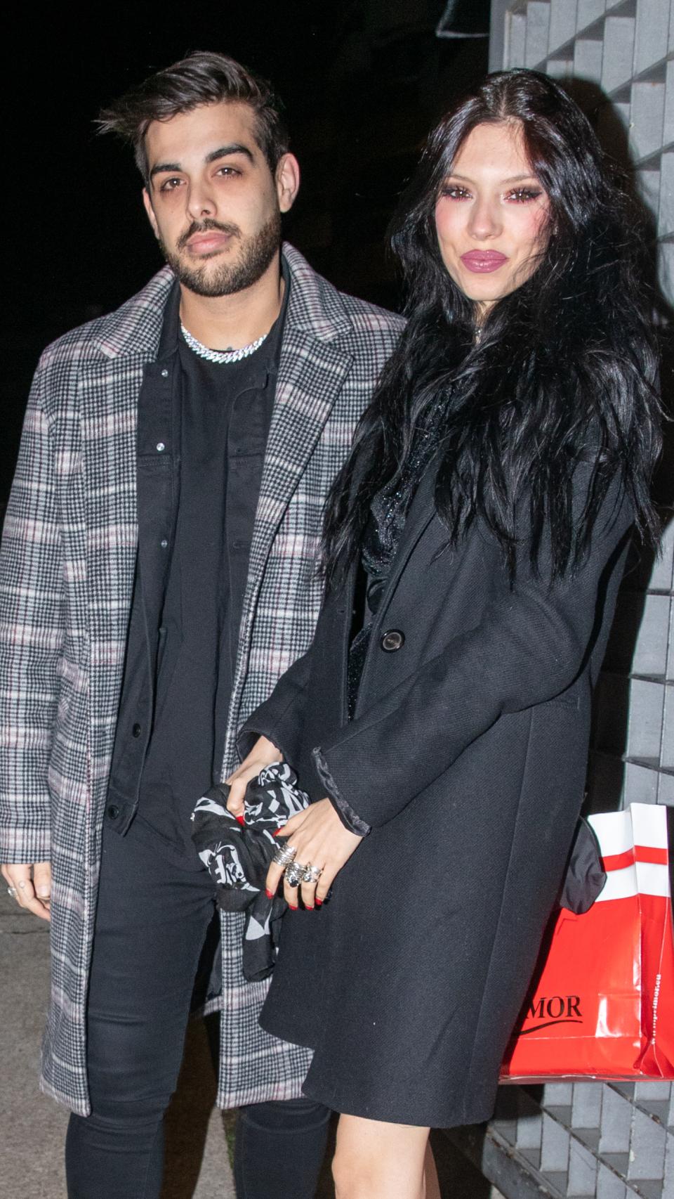 Alejandra Rubio y Álvaro Lobo en una imagen de archivo.