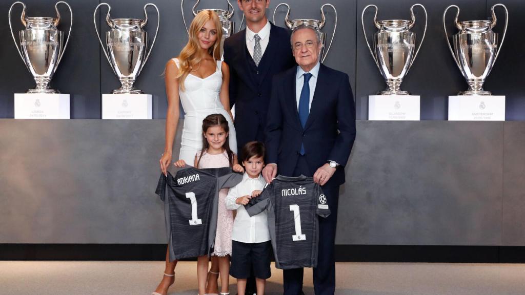 Thibaut Courtois renueva con el Real Madrid hasta 2026