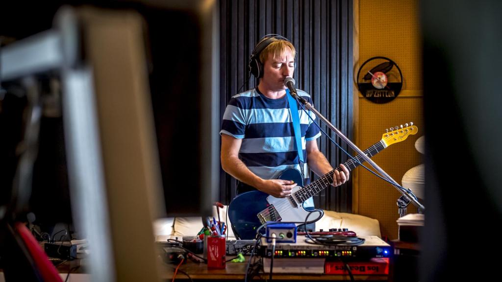 Adolfo Díaz, cantante y guitarrista de Airbag