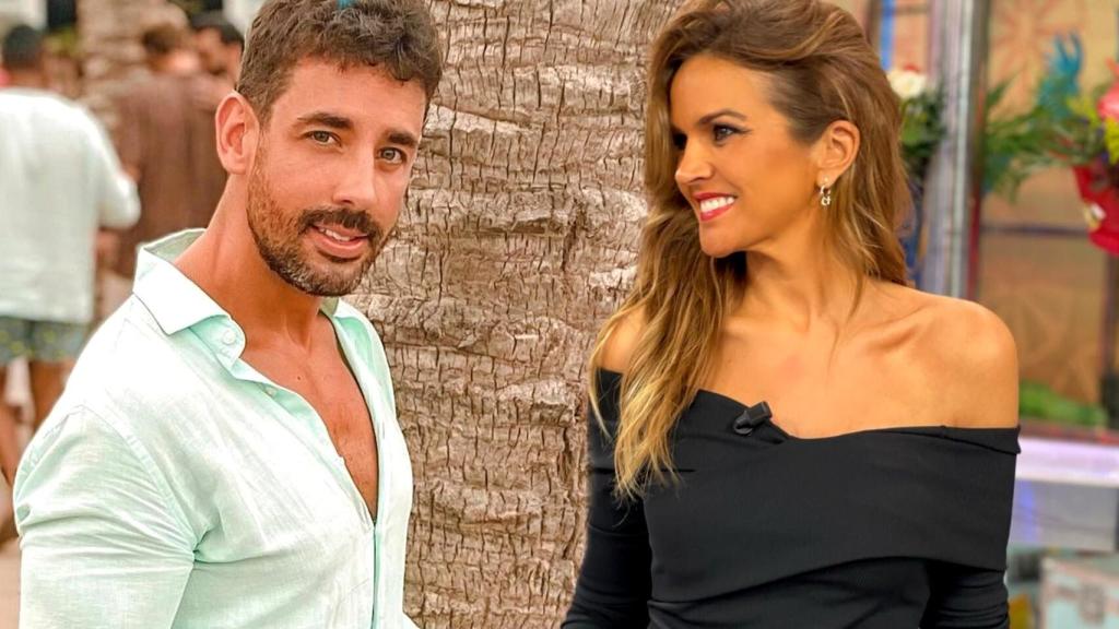 Marta López en montaje de JALEOS junto a su nueva ilusión sentimental, Rubén.