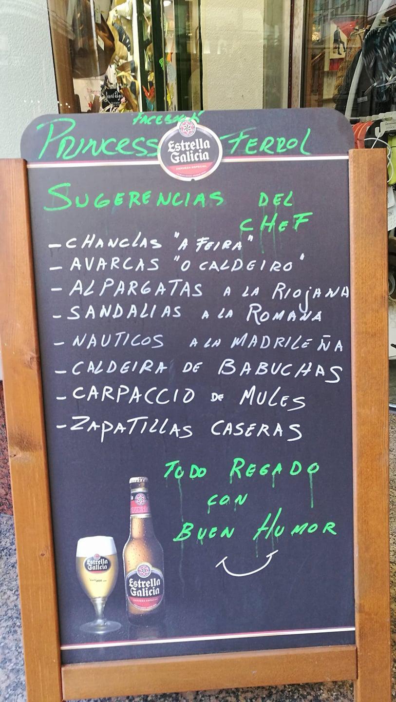 Sugerencias del chef en ‘Princess’, 2017. Foto: Facebook.