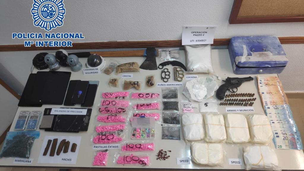 Sustancia intervenida.