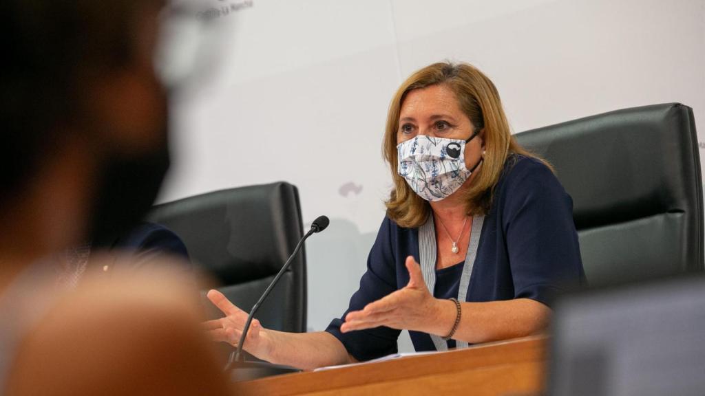 Rosa Ana Rodríguez, consejera de Educación, Cultura y Deportes. Foto: JCCM