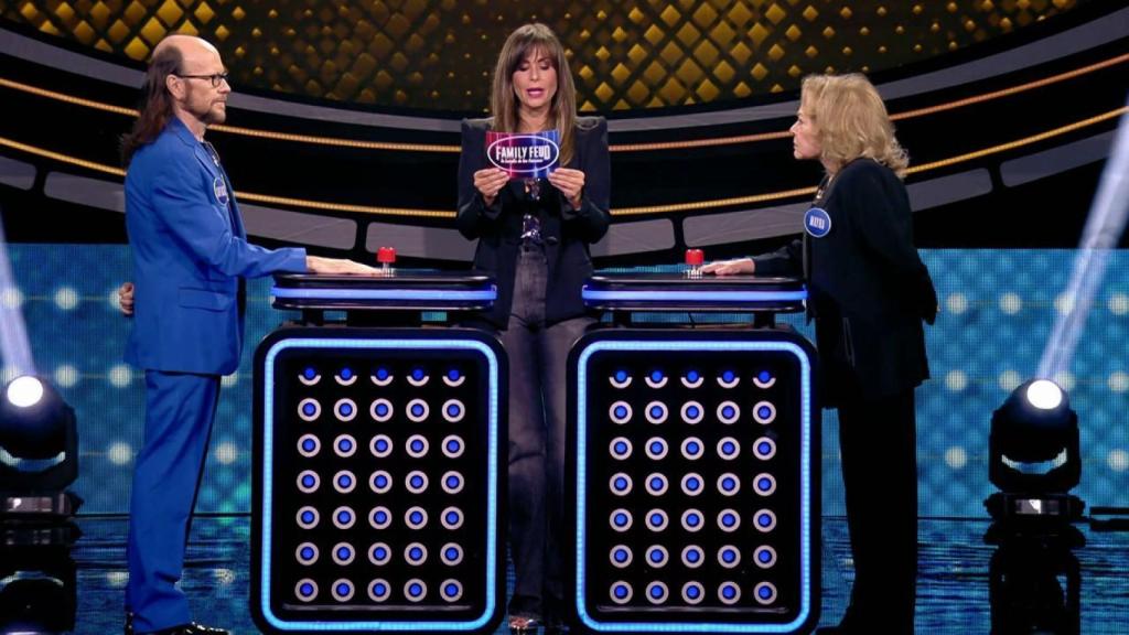 Mayra y Santiago Segura en 'Family Feud'