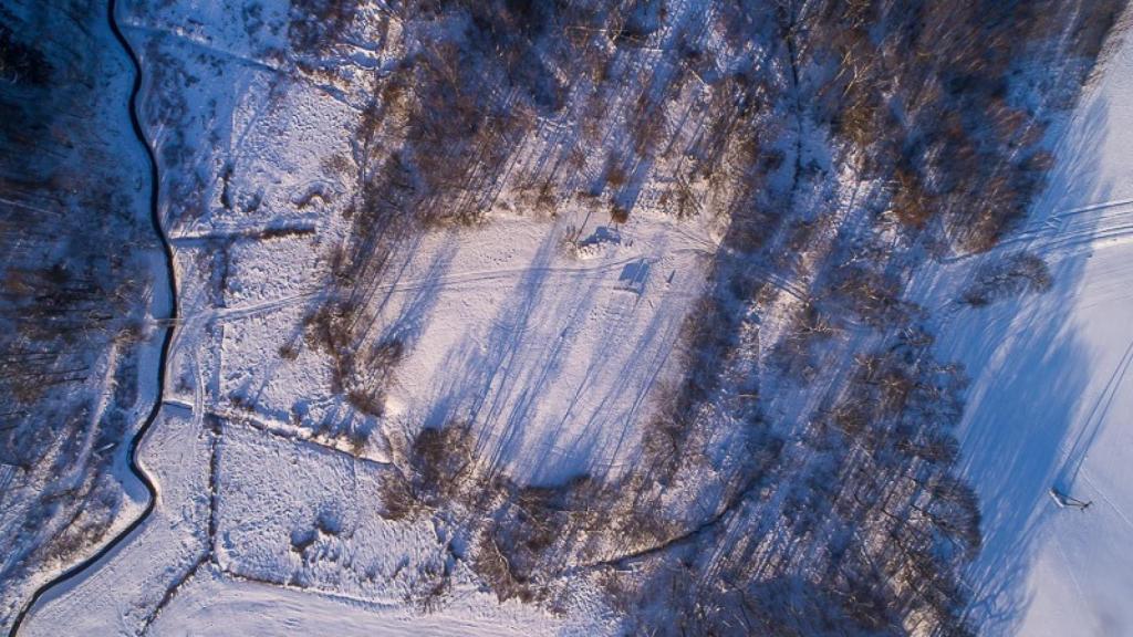 Fotografía aérea del Valle de la Muerte.