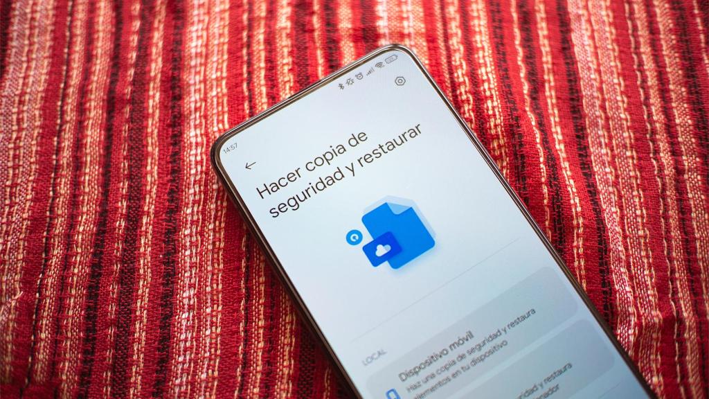 Copia de seguridad en Xiaomi