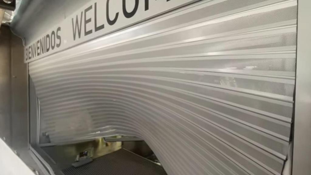 Robo en la tienda del Real Madrid con la técnica del butrón