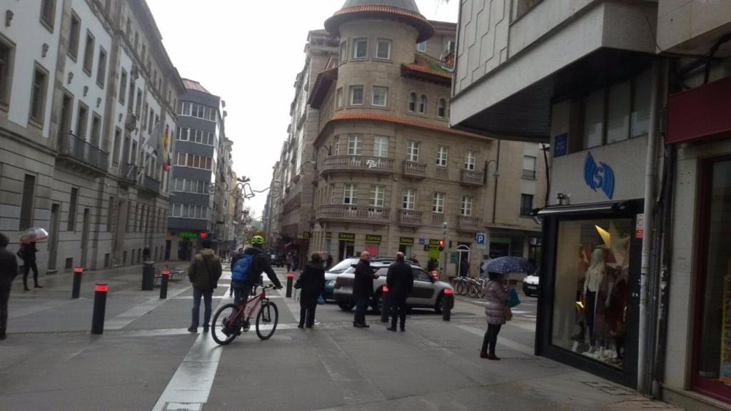 Imagen de archivo de la Calle Rosalía de Castro en Pontevedra, que hasta 2002 se llamaba Salvador Moreno