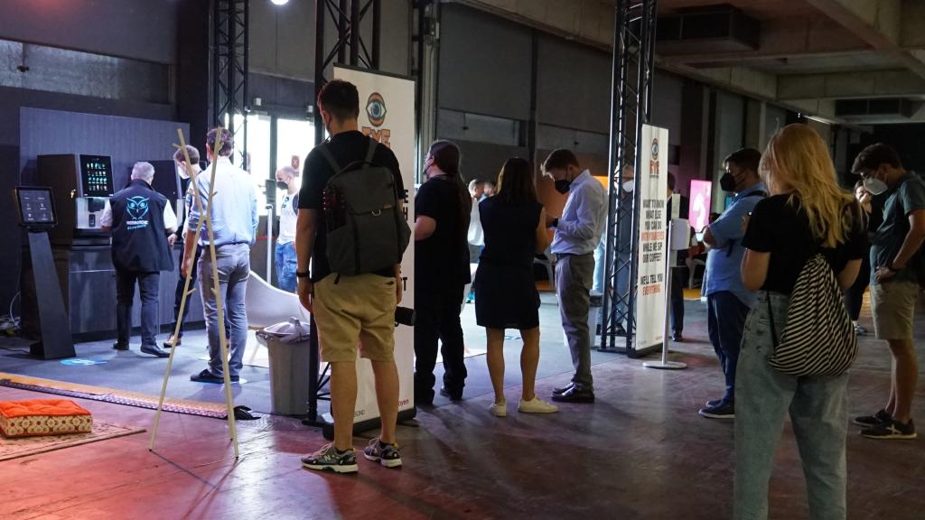 El prototipo de Azcoyen e Irisbond ha llamado la atención entre los potenciales clientes del mercado norteamericano.