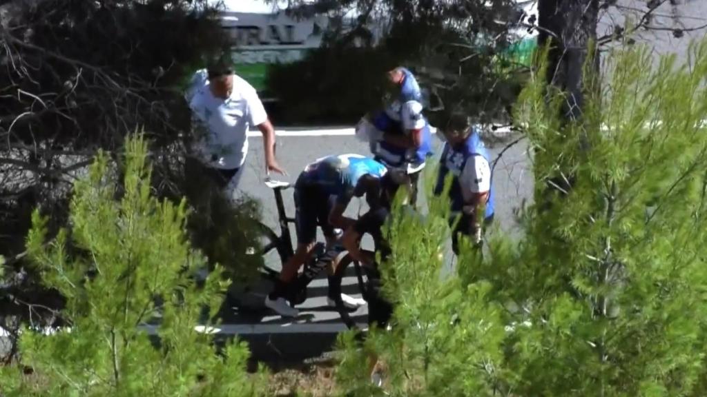 Alejandro Valverde se retira de La Vuelta 2021