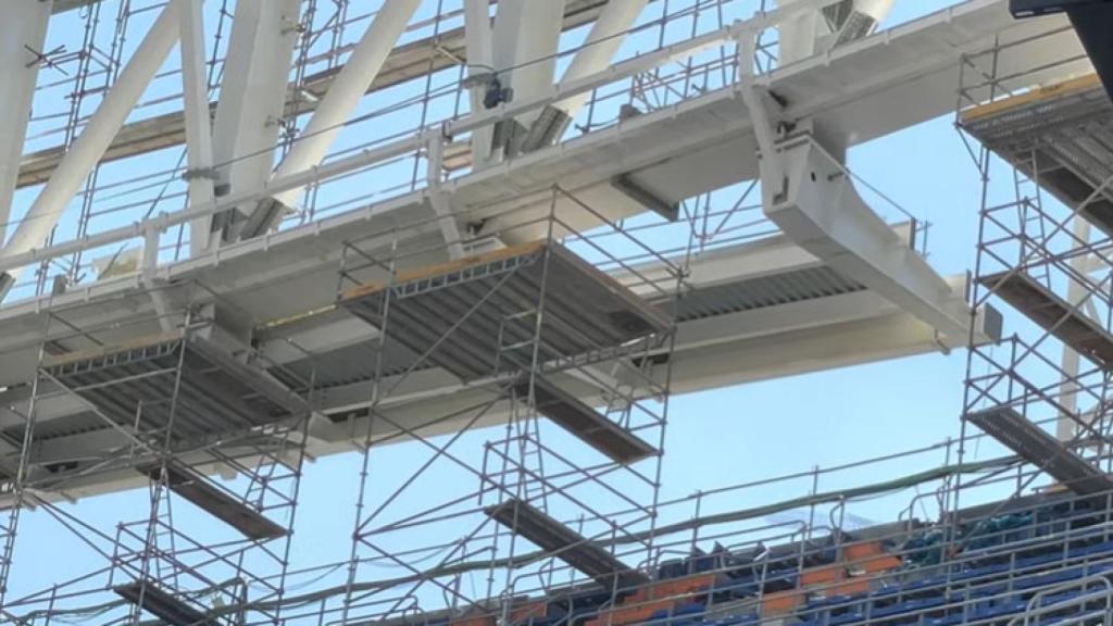 Obras Santiago Bernabéu: el increíble estado del cuarto anfiteatro y el avance en el césped