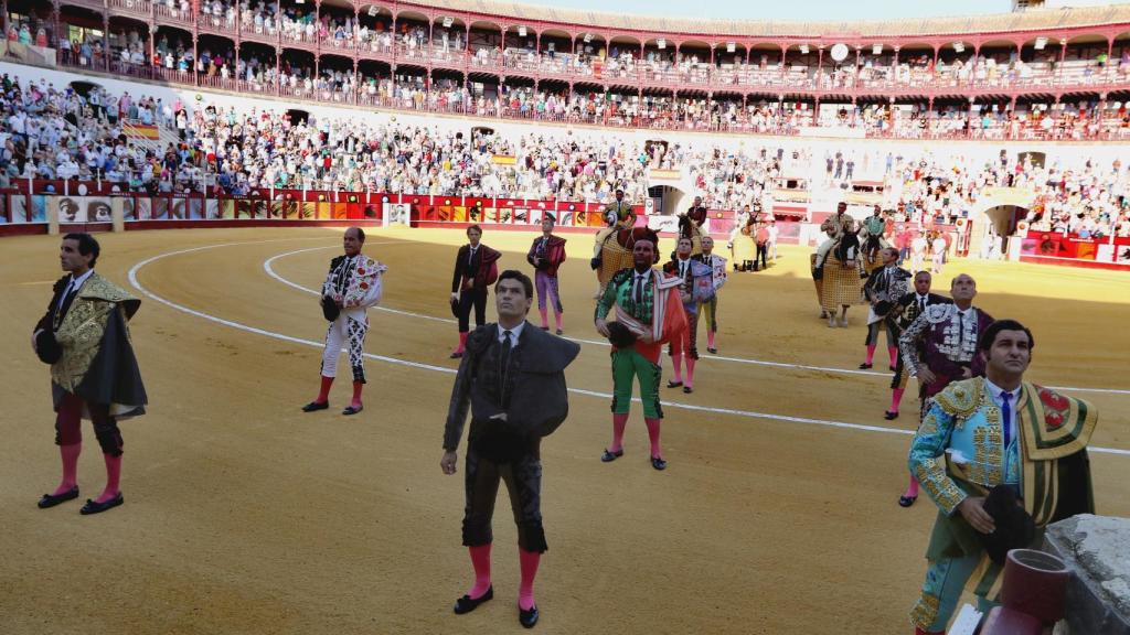 Paseíllo en La Malagueta